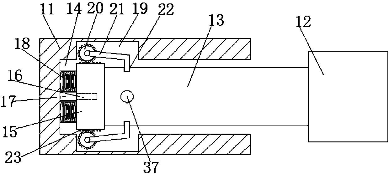 Automatic centering system for crane hanging over rail