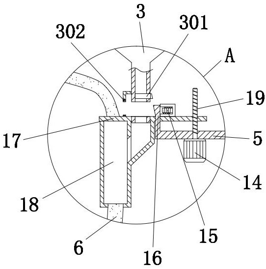 Pressure stabilizing type concrete additive automatic proportioning device