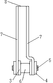 Grain lifting chain for rice harvesting