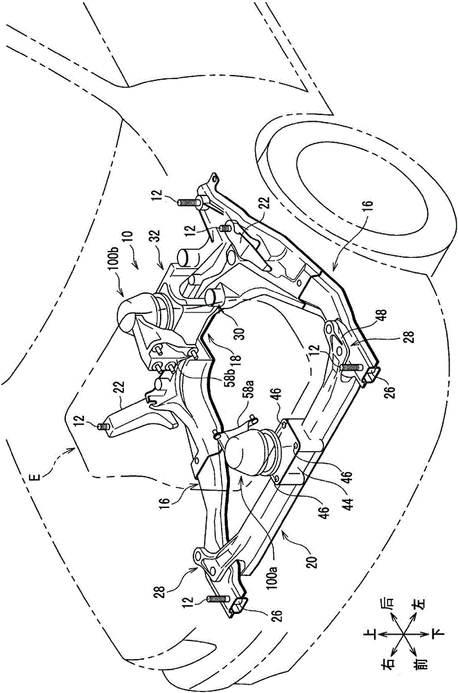 Sub-frame structure