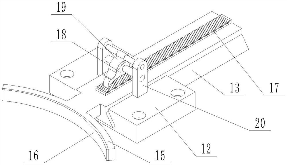 Seedling anti-toppling device for afforestation in arid region