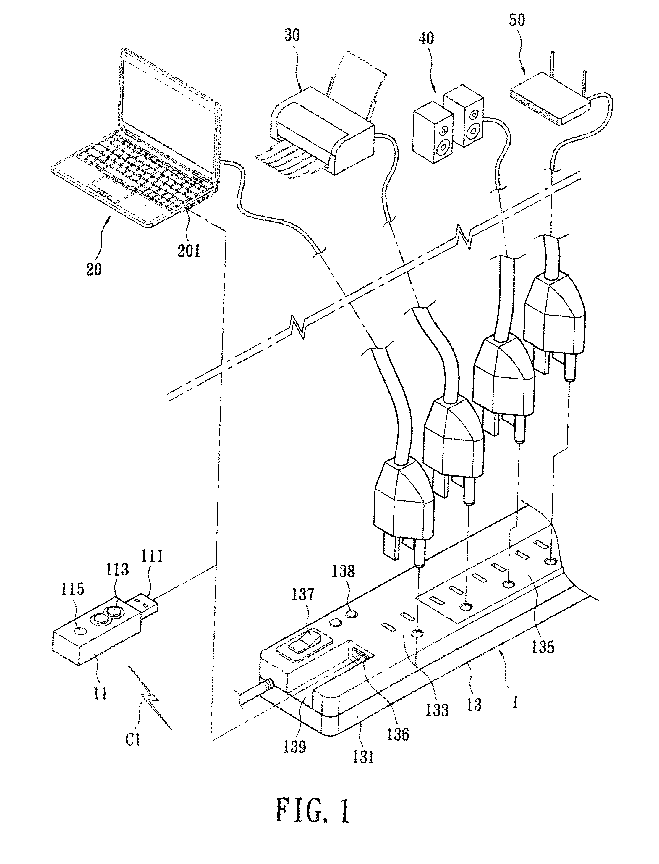 Power saving apparatus and power saving method thereof