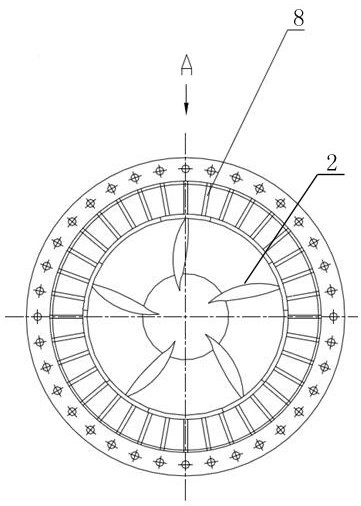 Method for manufacturing front guide cylinder of large-size tubular pump