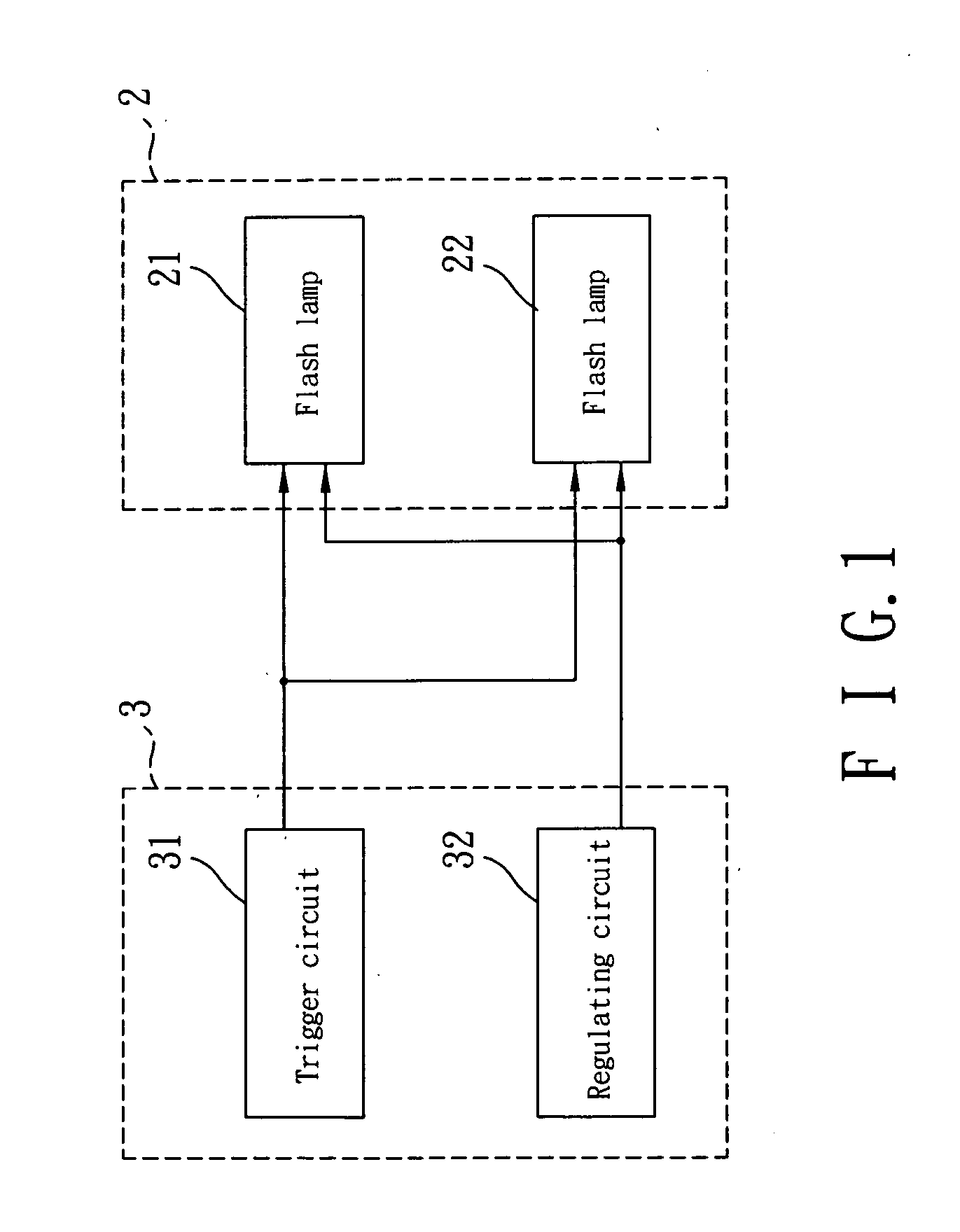 Assembled flash display module