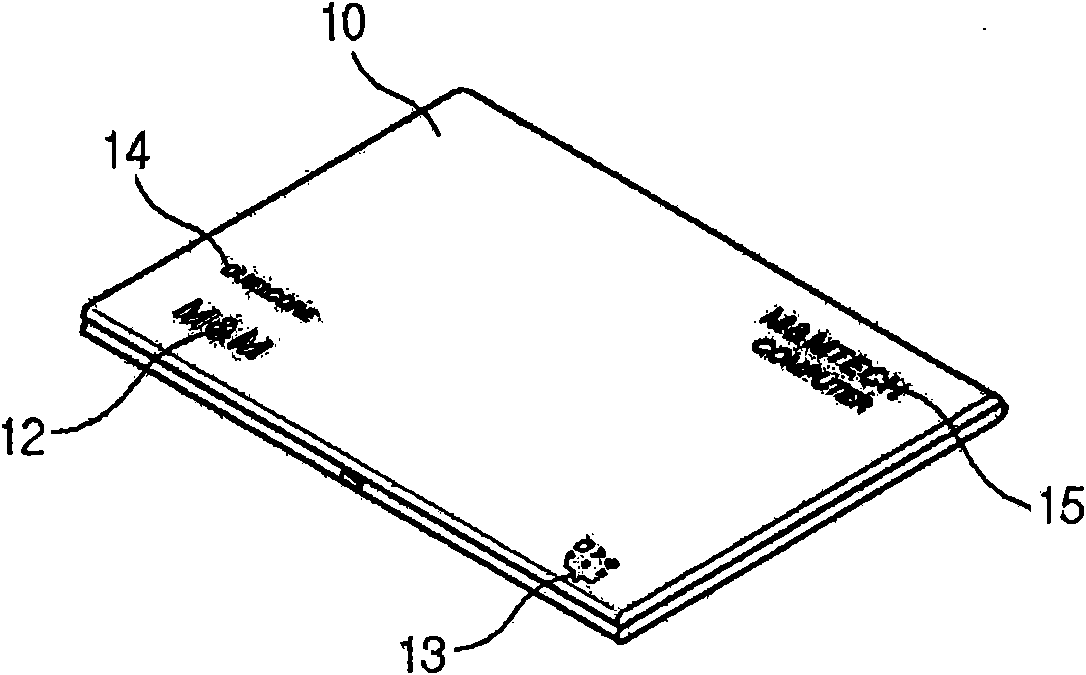 Dual injection molding method of a built-in insertion piece and a built-in insertion piece type electric-device housing that produced by the method