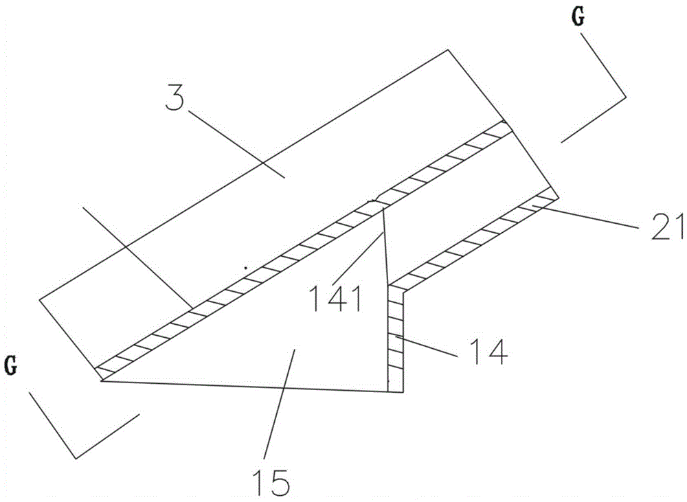 Nursing scaffold used for pulling out thoracic duct