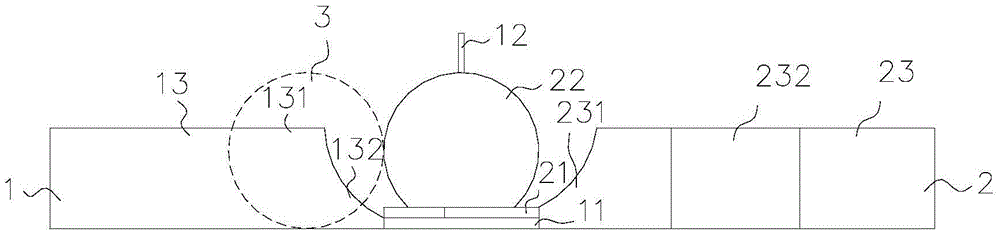 Auxiliary appliance for billiard shot aiming