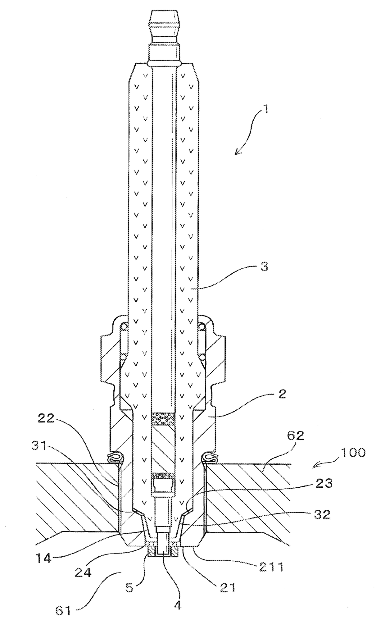 Spark plug for internal combustion engine