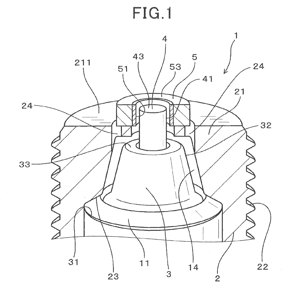 Spark plug for internal combustion engine