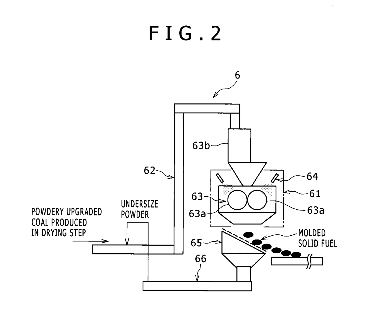 Method for producing molded solid fuel