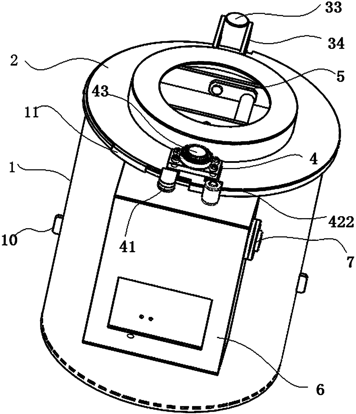 NFC intelligent sample barrel