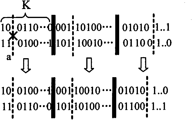 Method and system for selecting feature of cotton heterosexual fiber target image