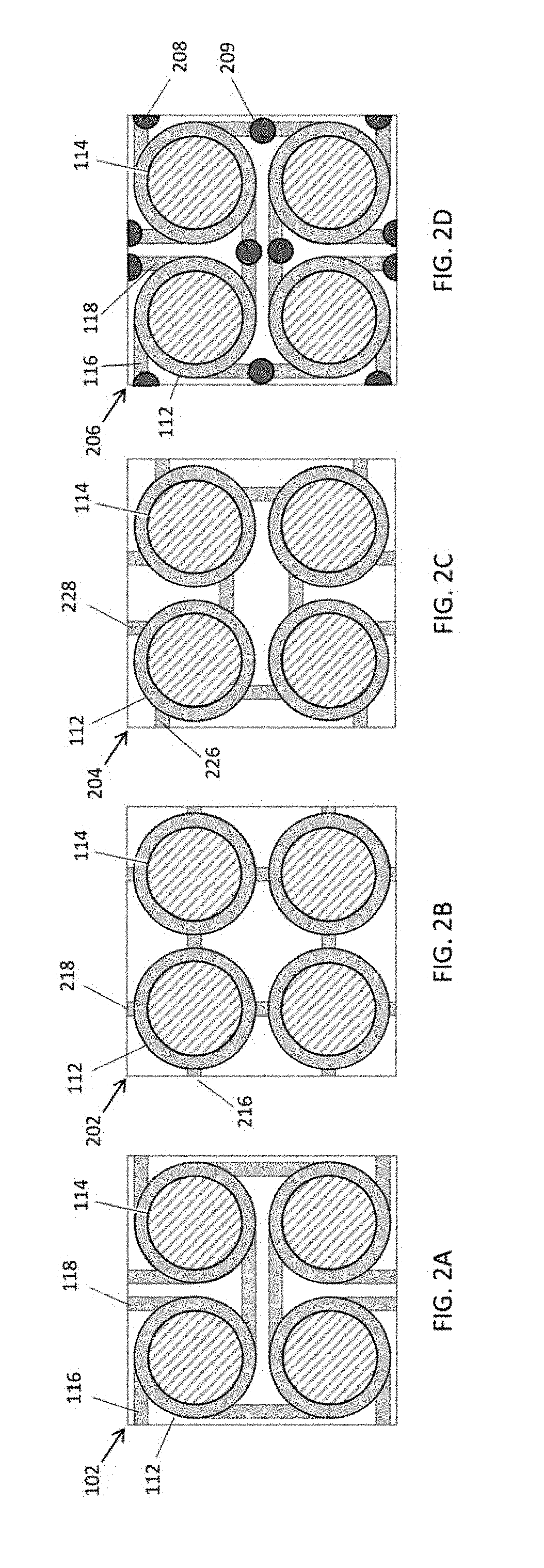 Elastic material for coupling time-varying vibro-acoustic fields propagating through a medium