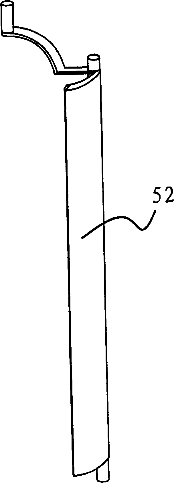 Press filtration type water purification method and device therefor