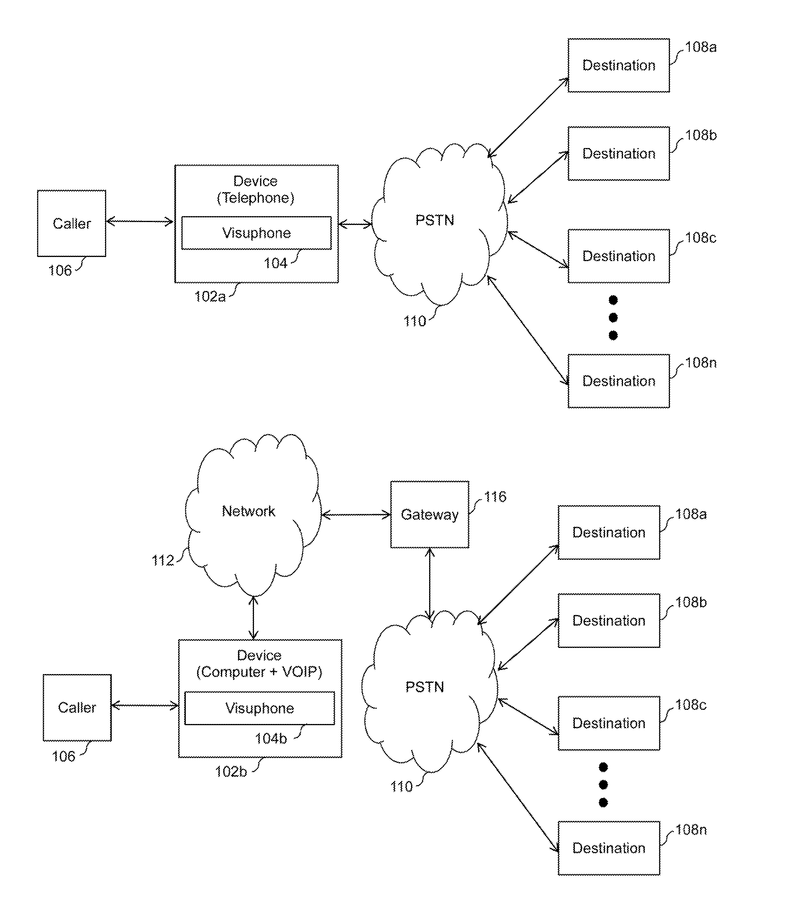 Device and method for providing enhanced telephony