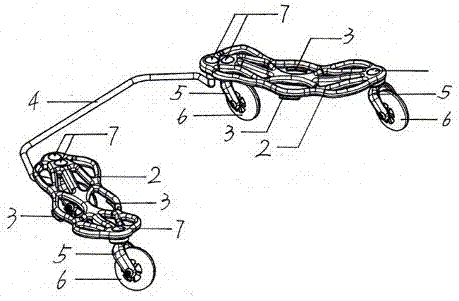 Lattice Panel Frog Skateboard