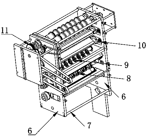 Six-row high-speed four-sealed-surface particle packing machine