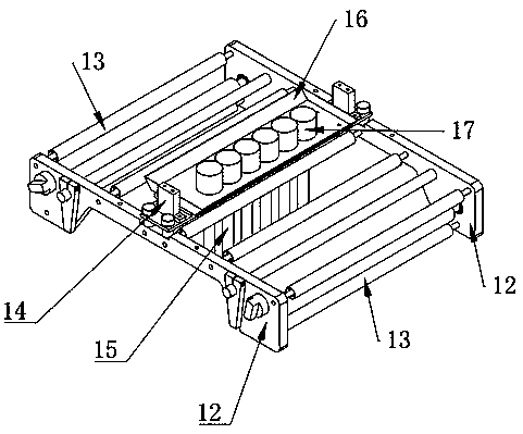 Six-row high-speed four-sealed-surface particle packing machine