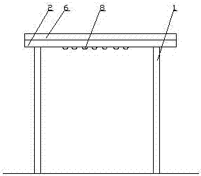 Movable-ceiling solar bus stop shelter