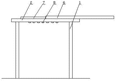 Movable-ceiling solar bus stop shelter