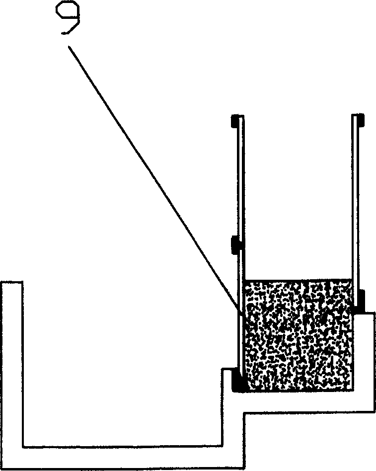 Wave flow-structural object-seabed power coupling experimental simulating method and appts. thereof