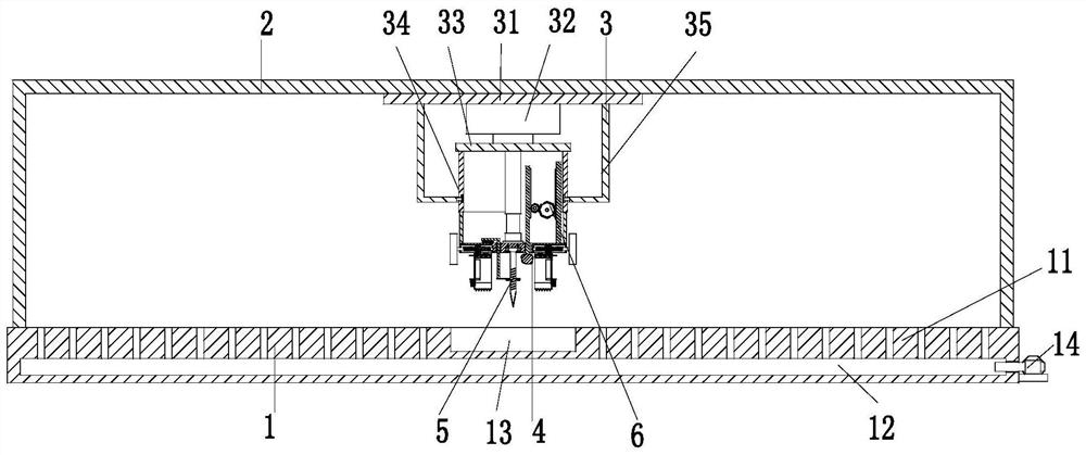 Drilling processing equipment for computer control mainboard