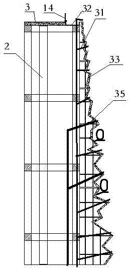 Double-season waterfall platform