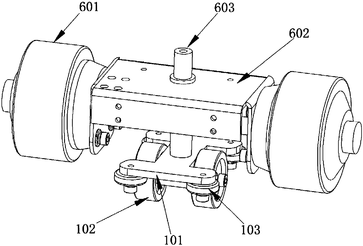 Food delivery trolley and food delivery platform with concealed power system