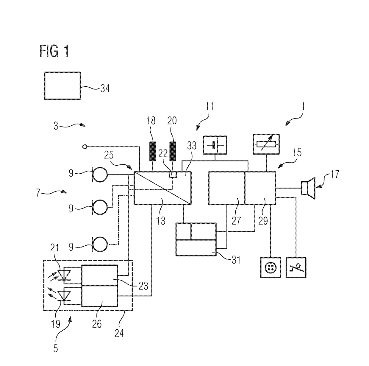 Hearing aid system and method containing a sensor for capturing biological data