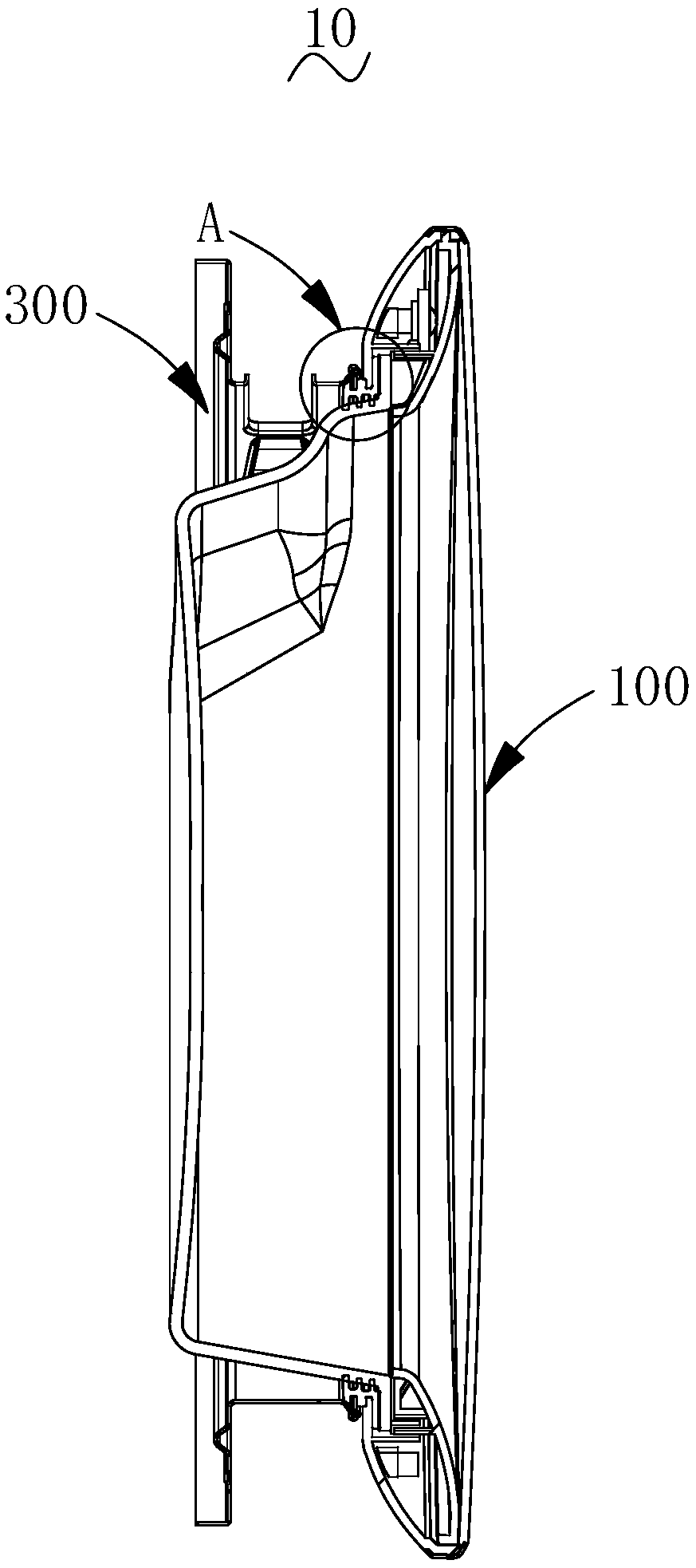 Washing machine, door sealing device thereof and outer cylinder front cover