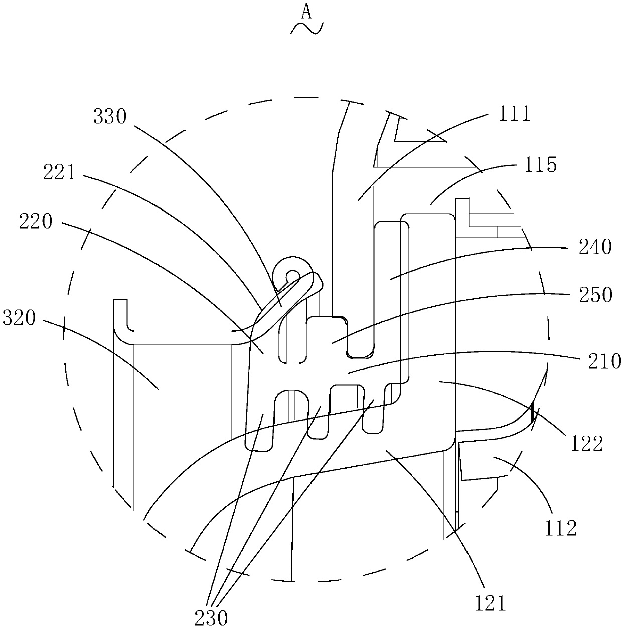 Washing machine, door sealing device thereof and outer cylinder front cover