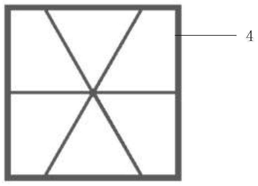 A kind of preparation method of coplanar waveguide structure micro-LED