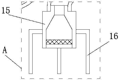 Automatic cooling liquid adding device of wire electric discharge machining tool