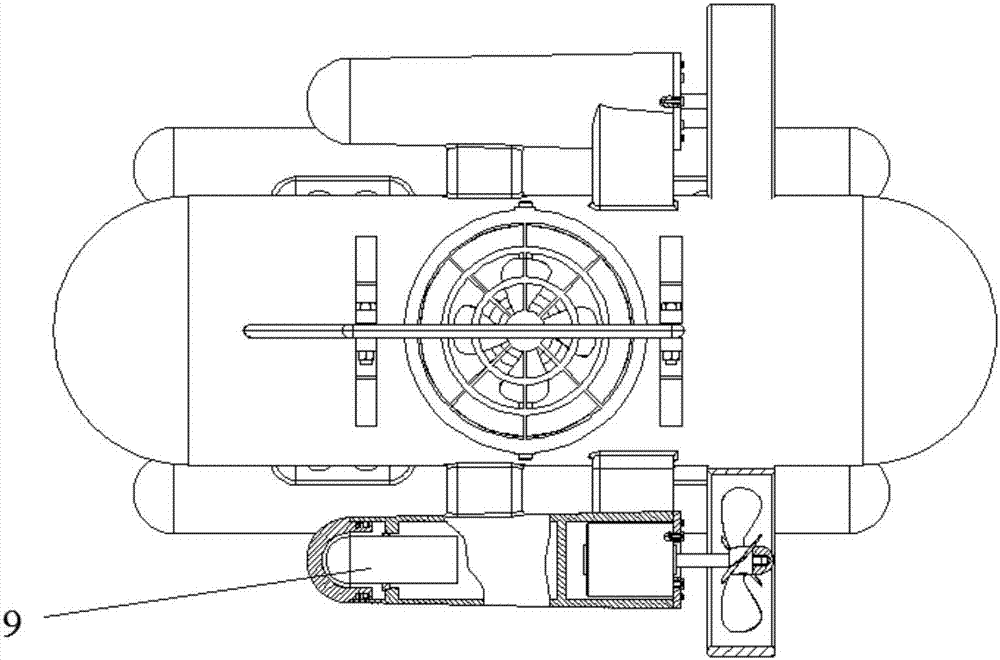 Underwater robot for high-definition camera shooting