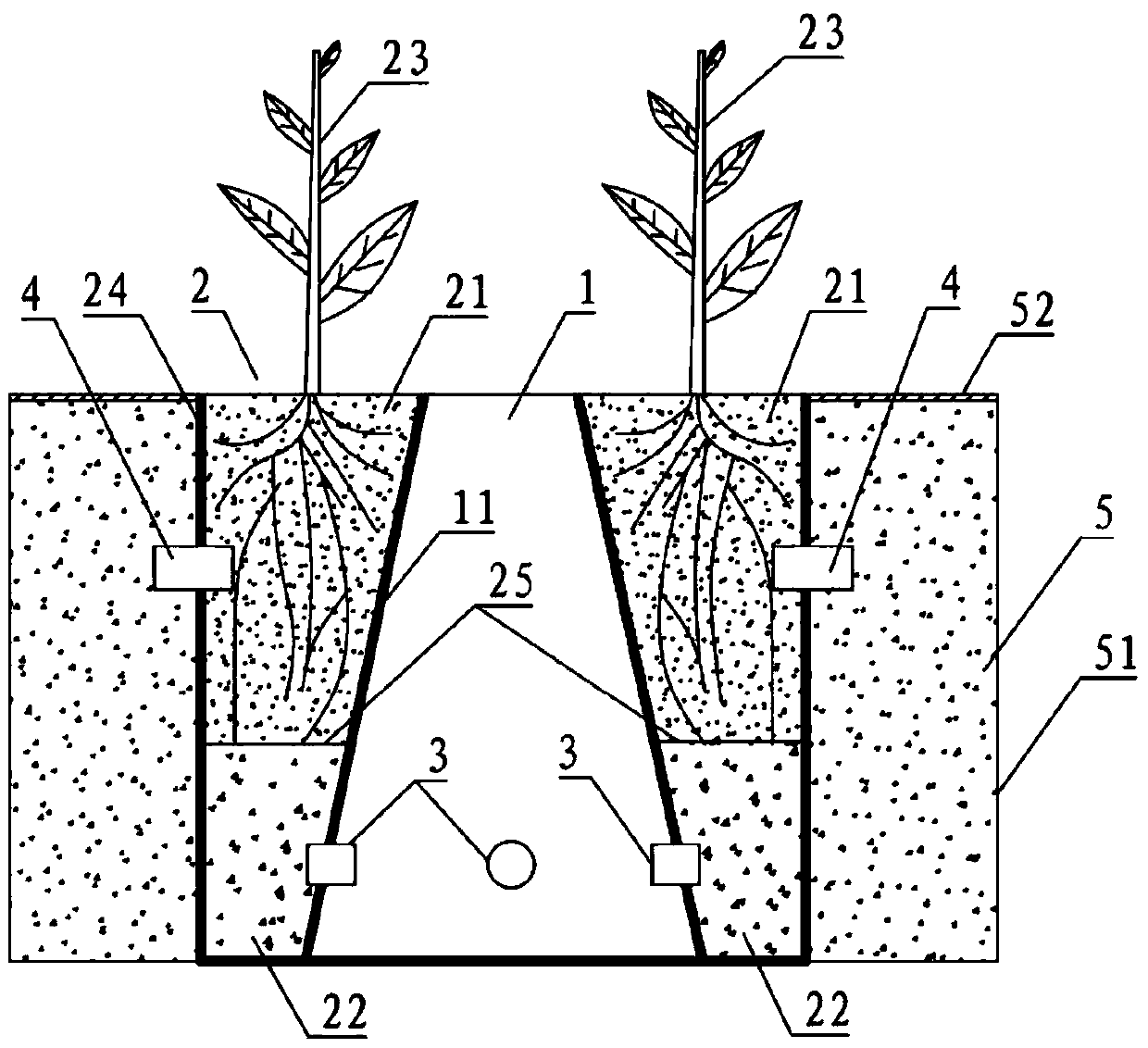 A kitchen sewage treatment device