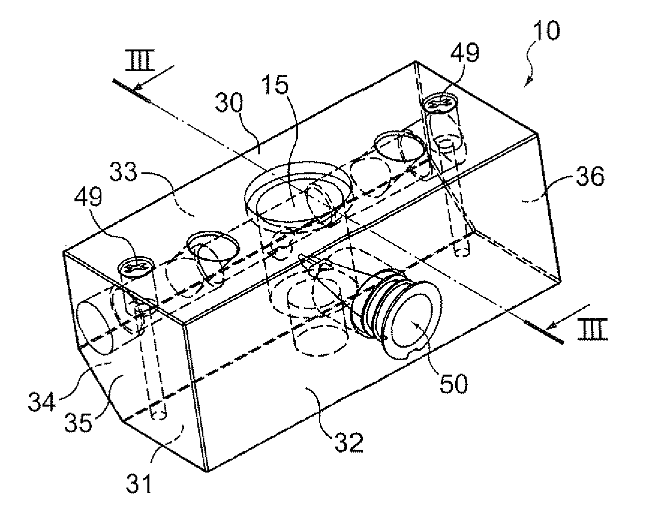 Inspection block for use in microscopic inspection of embryos or other biological matter inside a container unit and method of microscopically inspecting embryos or other biological matter