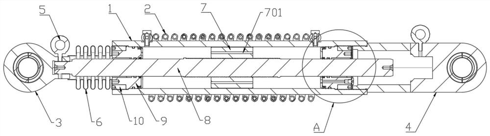 Novel hydraulic type inerter damping device