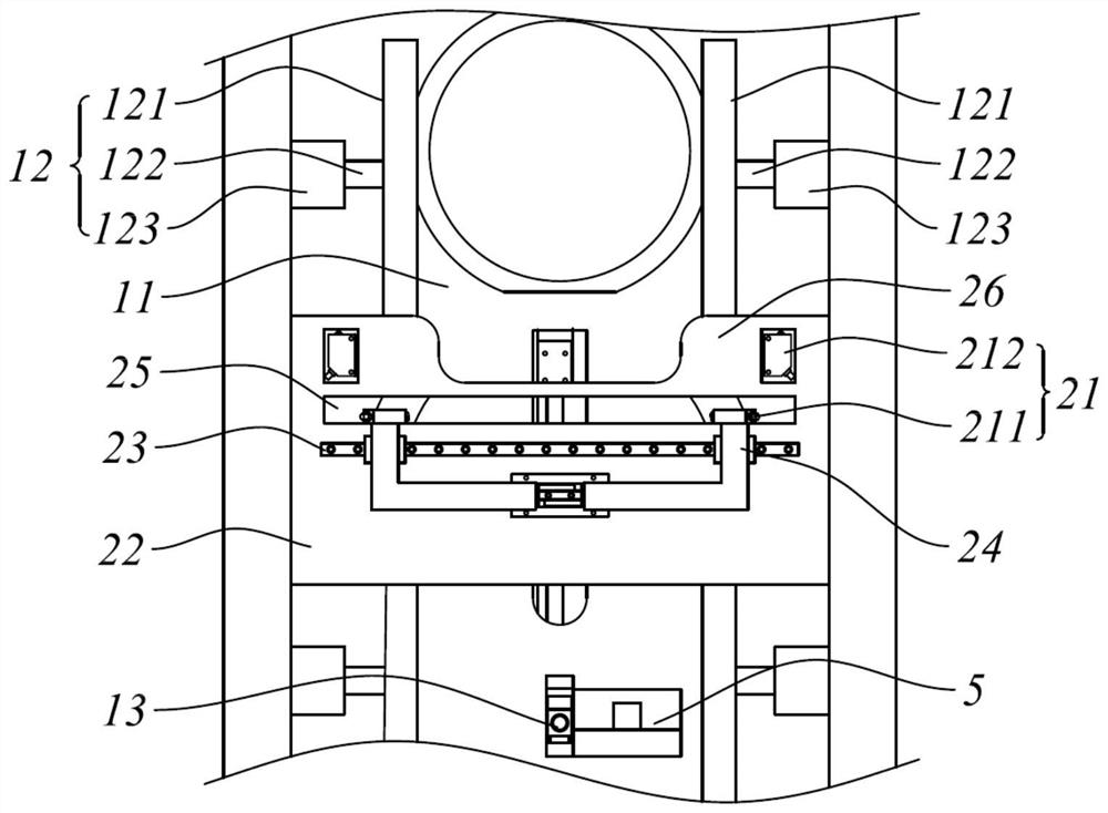 Fixing ring detection device