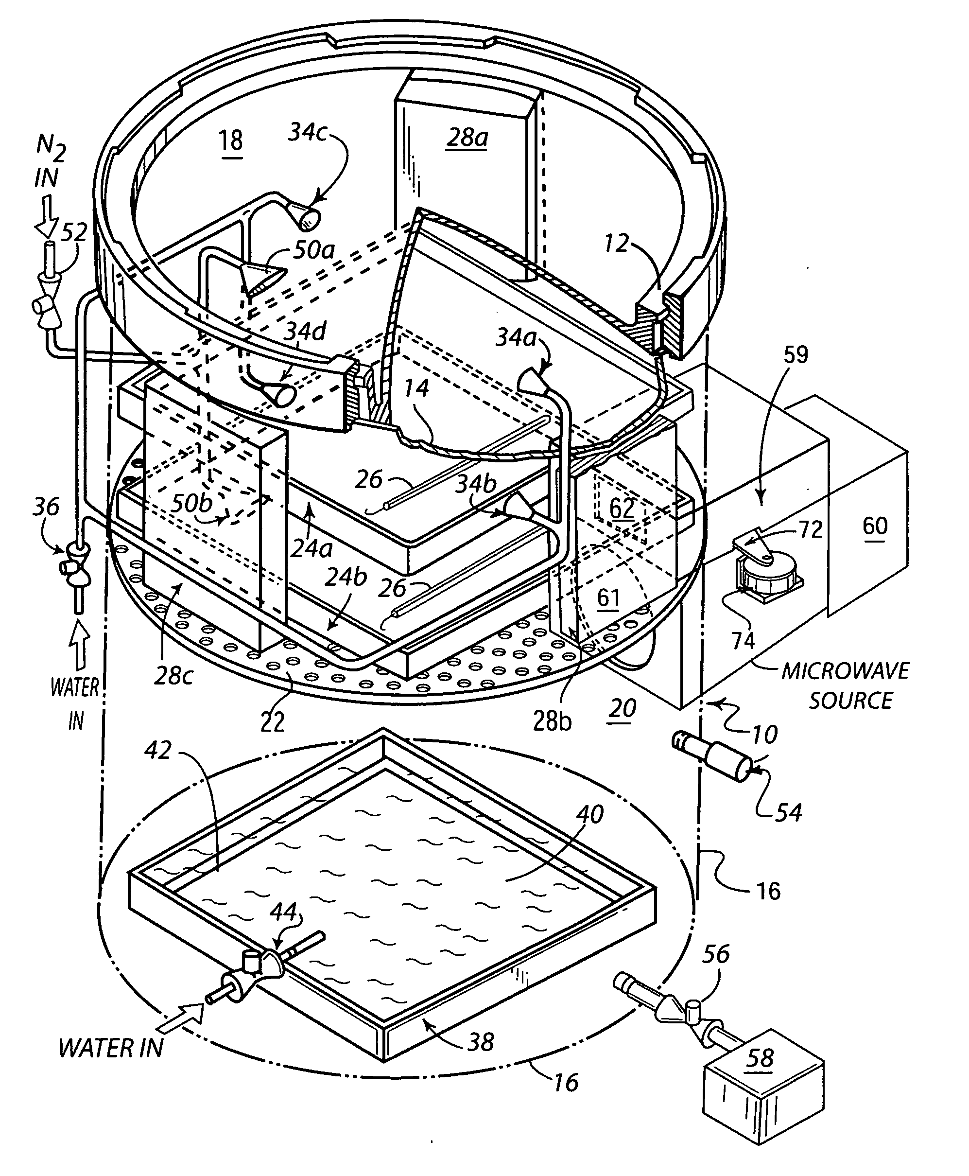 Microwave-assisted steam sterilization of dental and surgical instruments