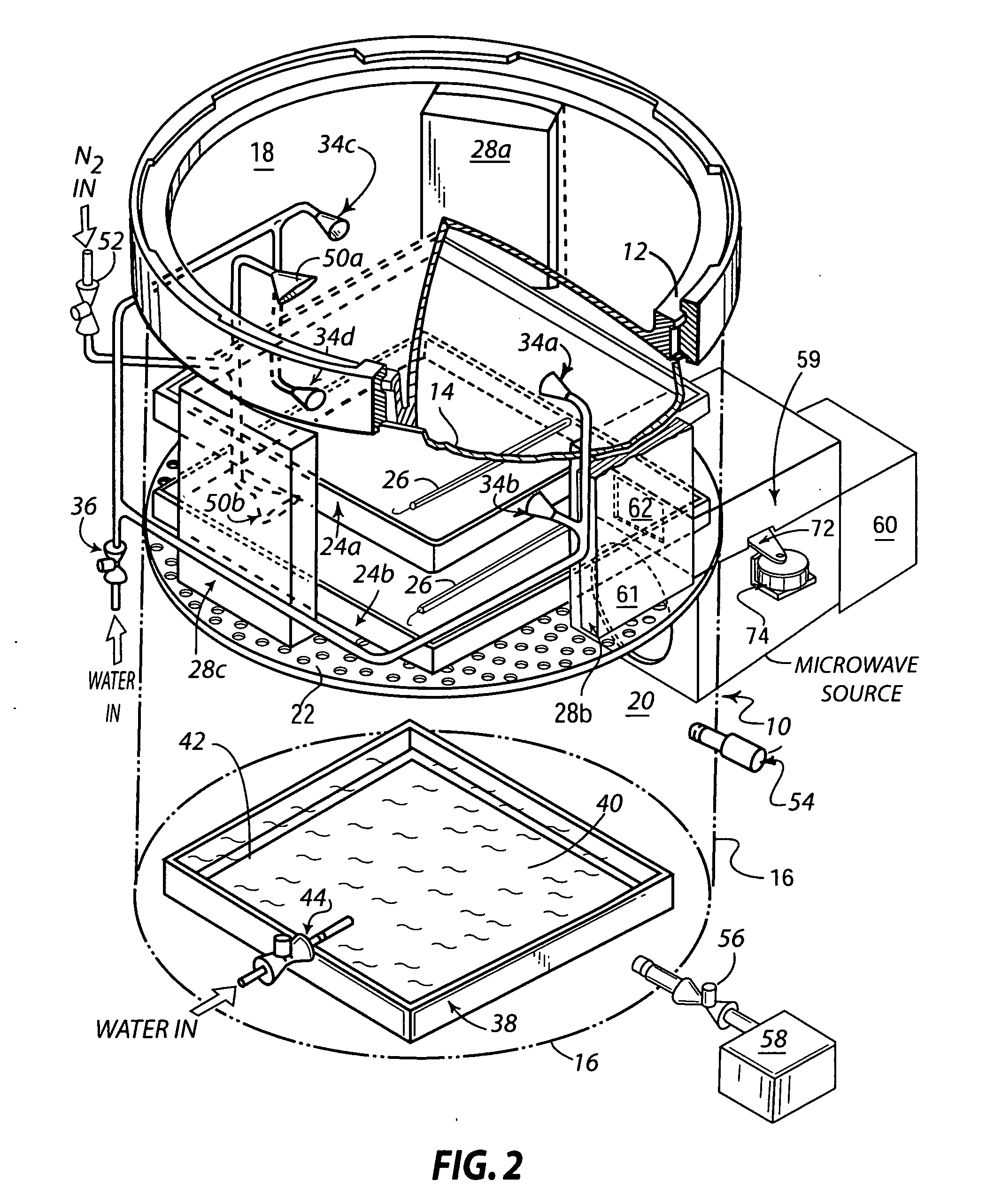 Microwave-assisted steam sterilization of dental and surgical instruments