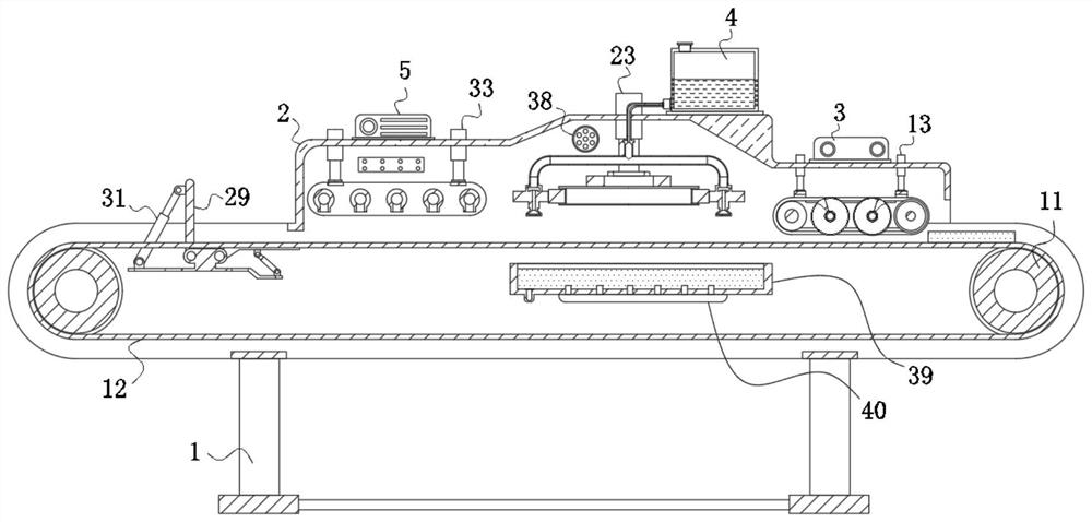 Full-automatic intelligent metal plate paint spraying equipment for new energy automobile production and using method of full-automatic intelligent metal plate paint spraying equipment