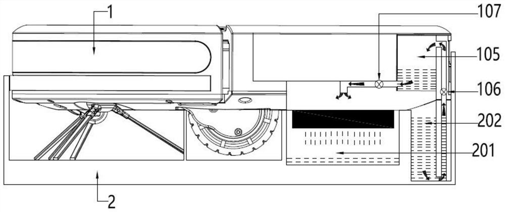 Cleaning control method of cleaning robot