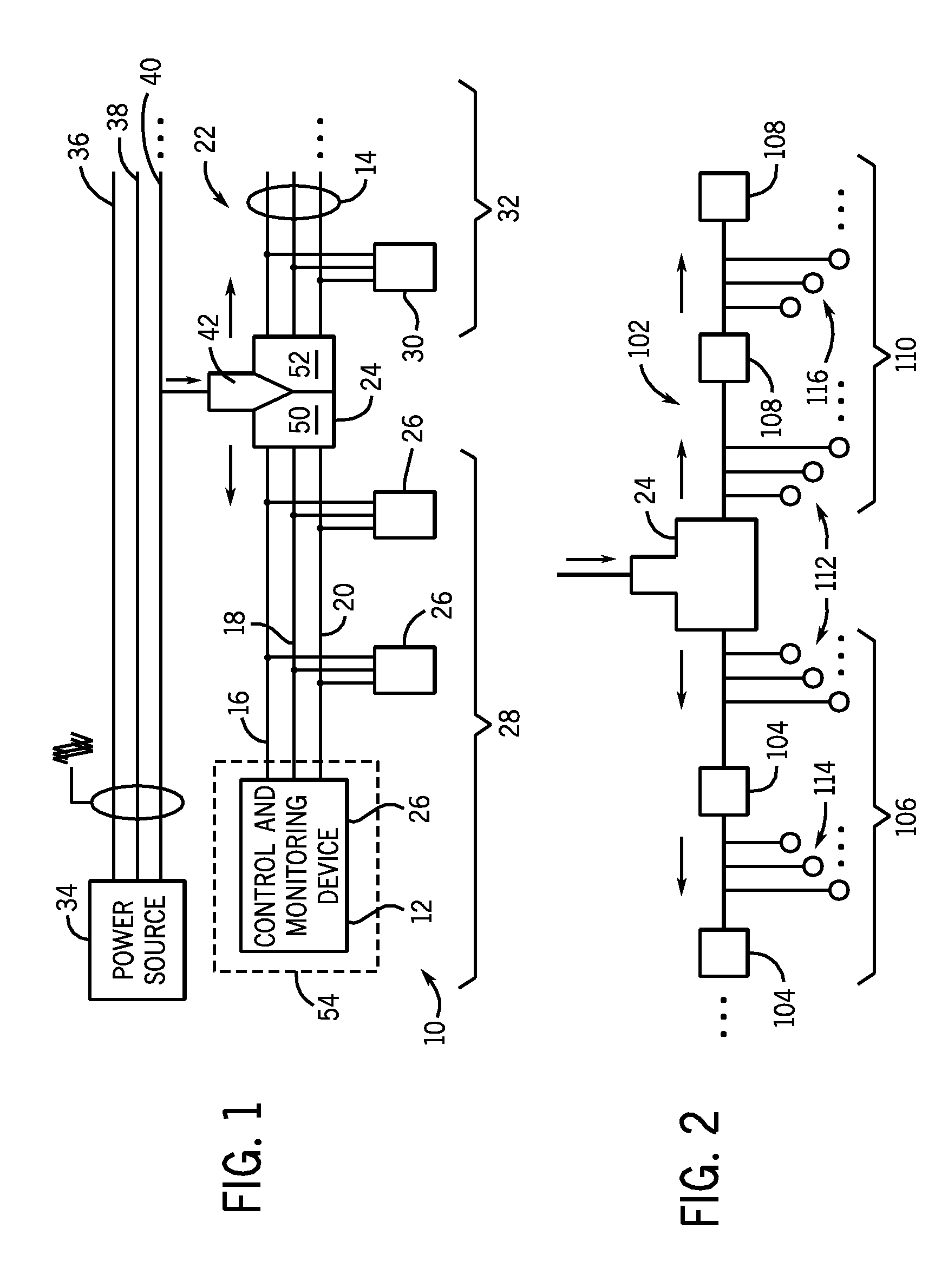 Single-input and dual-output power supply with integral coupling feature