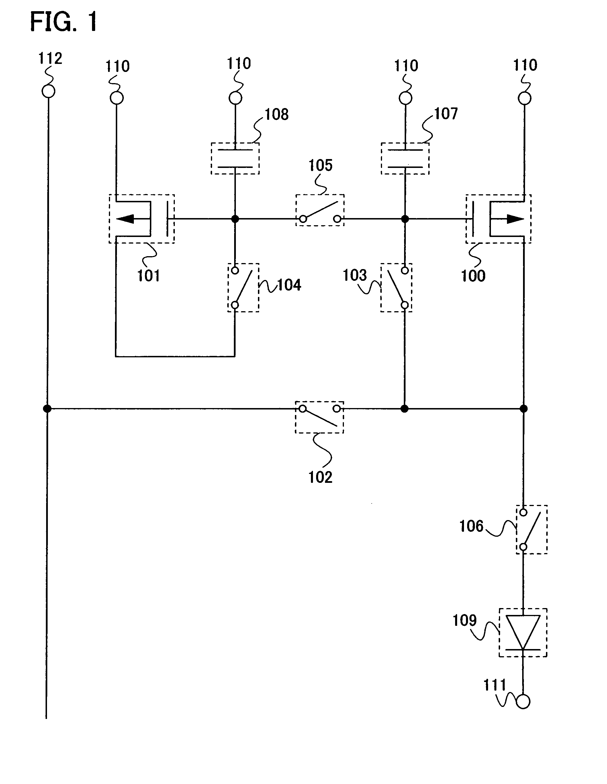 Display device having pixel including transistor and driving method of the same