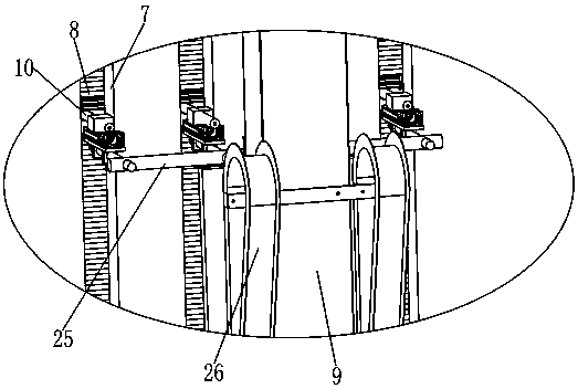 Spraying device with powder recycling function