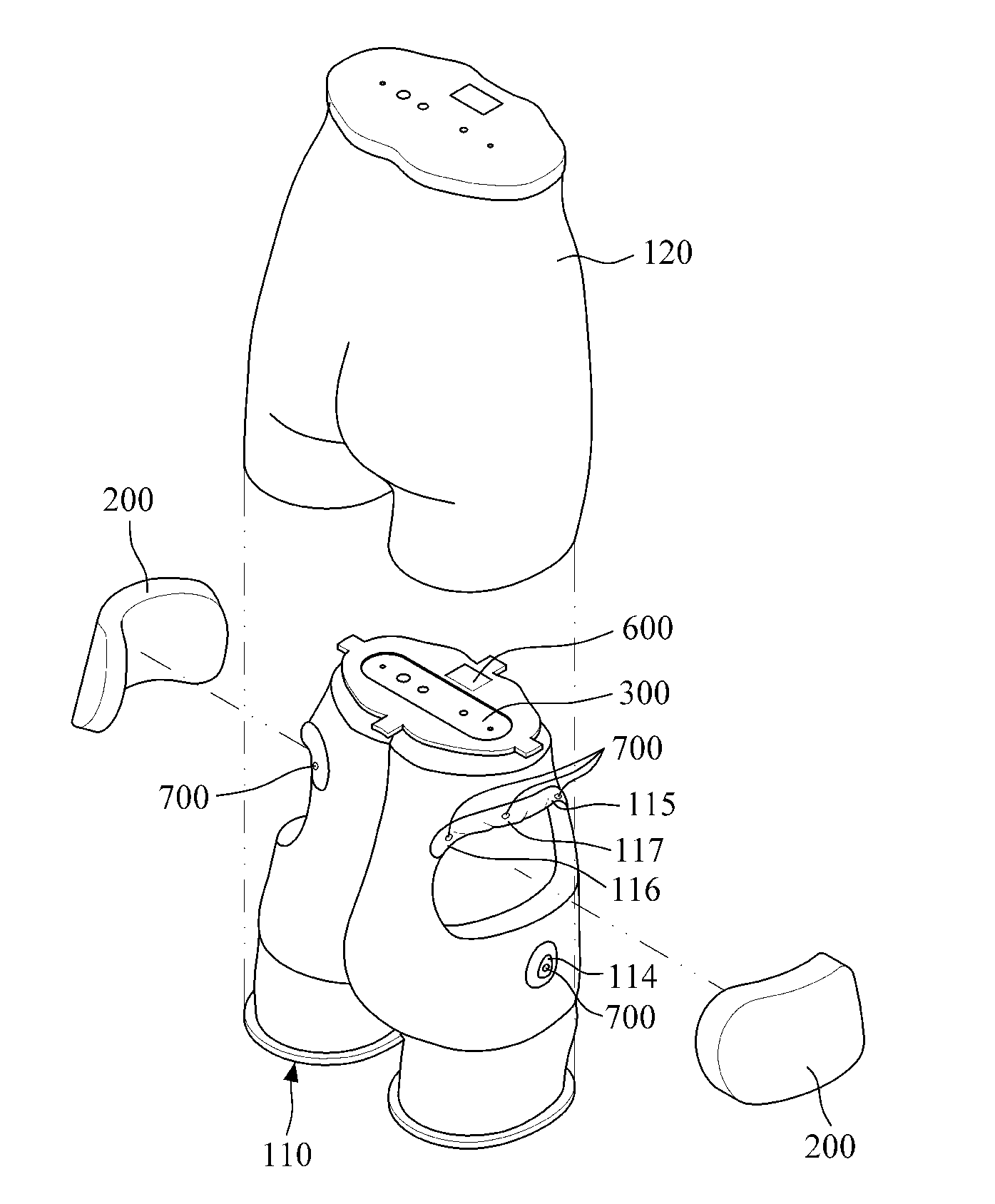 Intramuscular injection training model