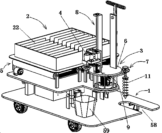 Tree planting machine