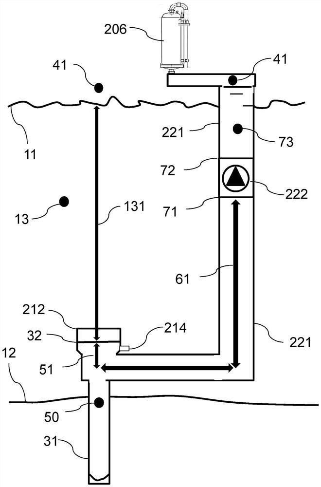 Drilling fluid backflow system for offshore drilling without marine riser