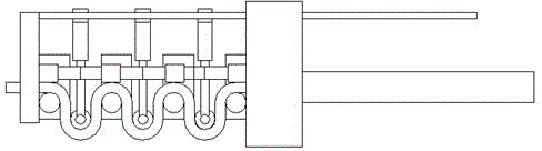 Bending process of a straight heating furnace tube