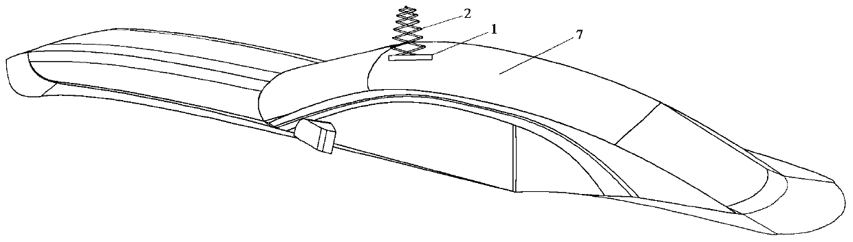 Lifting camera assembly for safe driving of vehicle